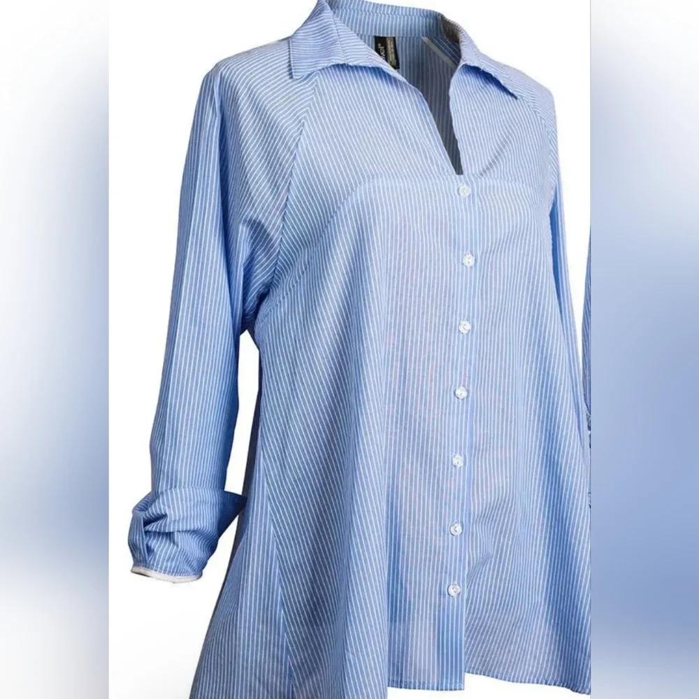Ravel Sky Blue Button Down Shirt - Picture 2 of 7